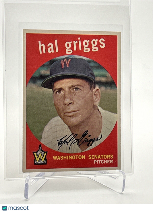 1959 Topps Hal Griggs Baseball Card #434 EX Quality FREE SHIPPING