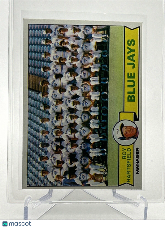 1979 Topps Toronto Blue Jays/Roy Hartsfield Card #282 Near Mint #2 FREE SHIPPING
