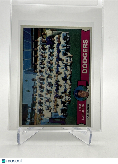 1979 Topps Los Angeles Dodgers/Tom Lasorda Card #526 NM #2 FREE SHIPPING