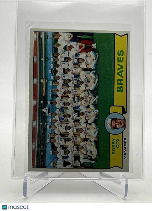 1979 Topps Atlanta Braves/Bobby Cox Baseball Card #302 Near Mint FREE SHIPPING