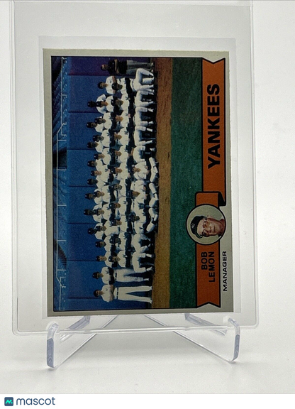 1979 Topps New York Yankees/Bob Lemon Card #626 NM #2 FREE SHIPPING