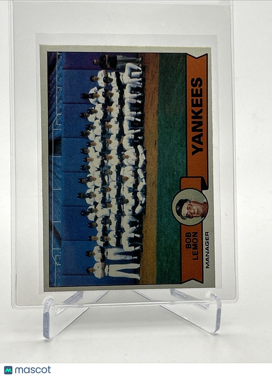 1979 Topps New York Yankees/Bob Lemon Card #626 NM #2 FREE SHIPPING