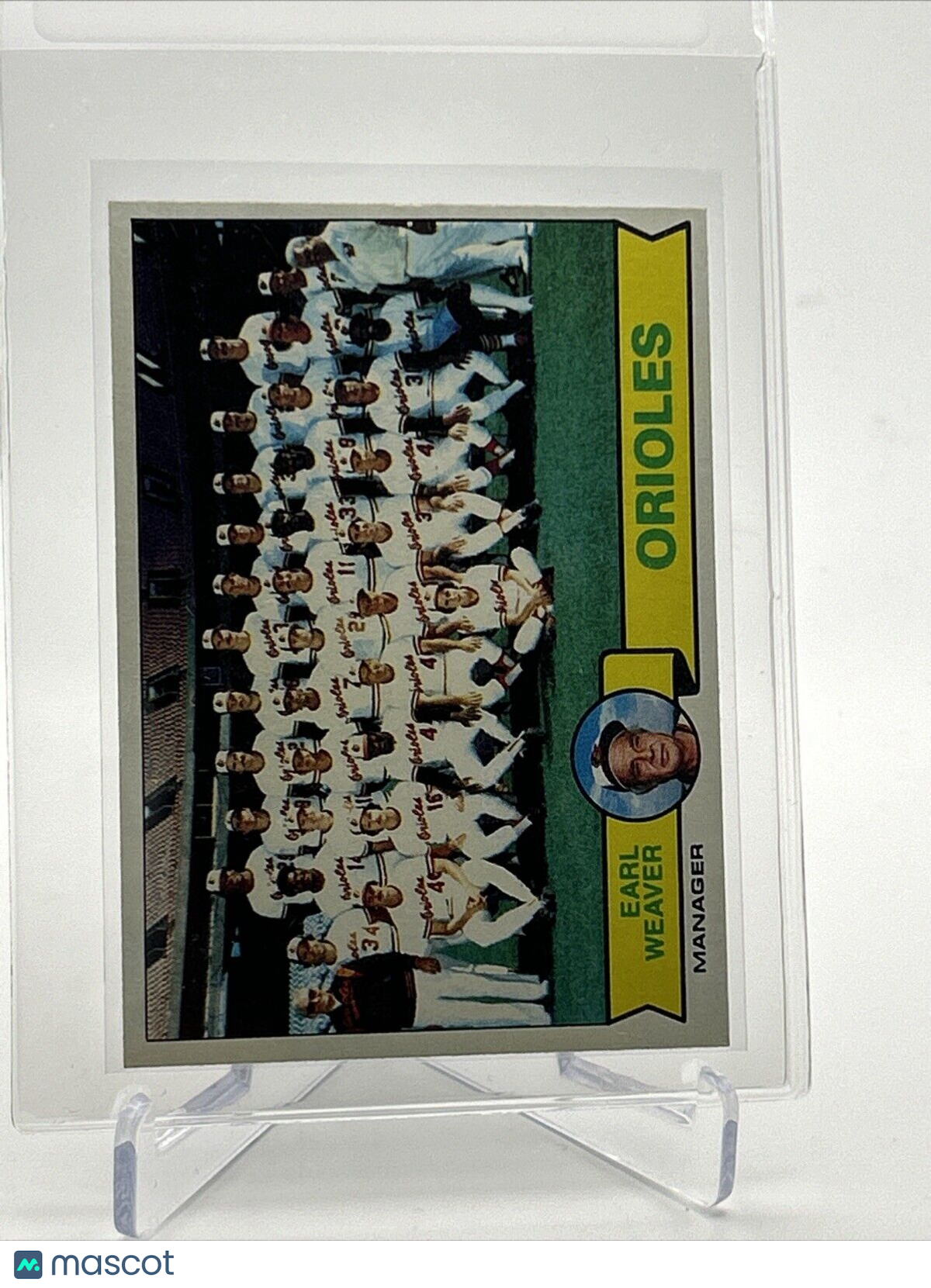 1979 Topps Baltimore Orioles/Earl Weaver Card #689 Near Mint FREE SHIPPING