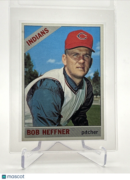 1966 Topps Bob Heffner Baseball Card #432 EX Quality FREE SHIPPING