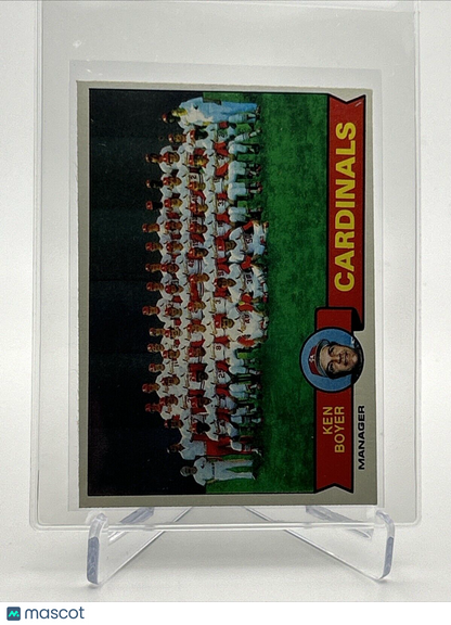 1979 Topps St. Louis Cardinals/Ken Boyer Card #192 NM #2 FREE SHIPPING