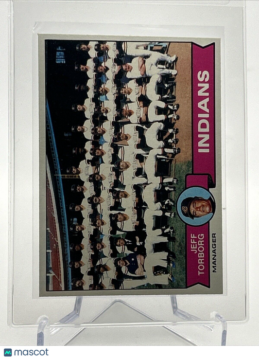 1979 Topps Cleveland Indians/Jeff Torborg Card #96 Near Mint FREE SHIPPING