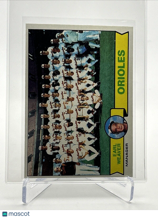 1979 Topps Baltimore Orioles/Earl Weaver Card #689 NM #5 FREE SHIPPING
