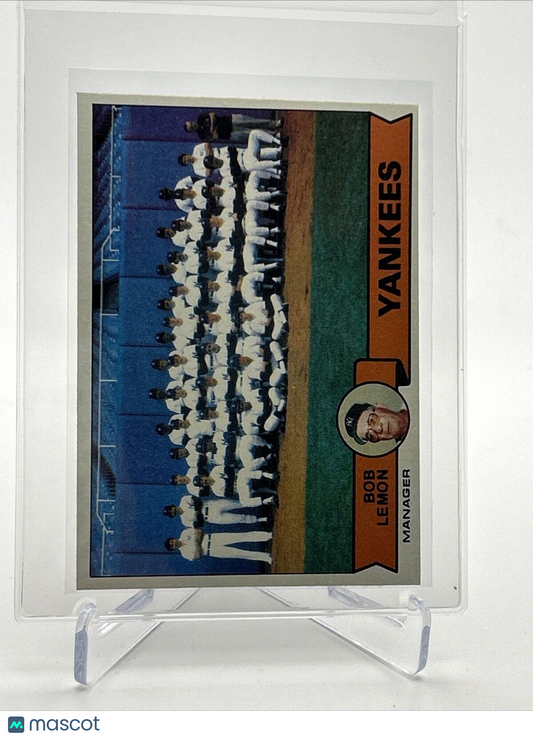 1979 Topps New York Yankees/Bob Lemon Card #626 NM #5 FREE SHIPPING