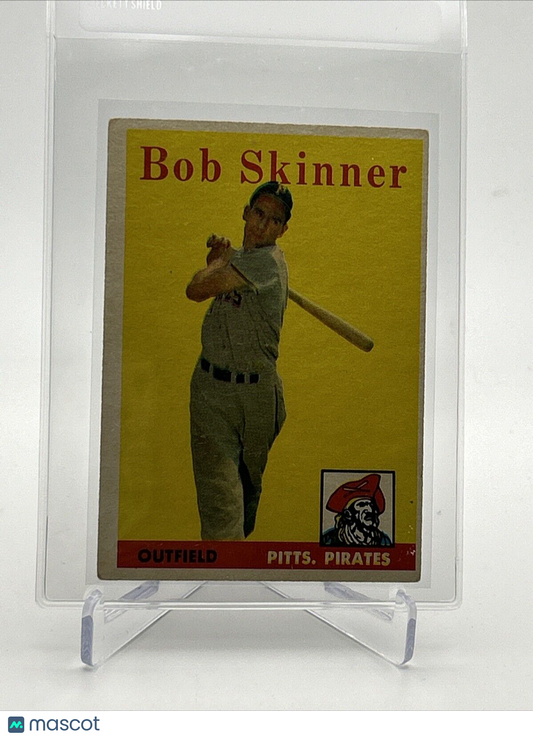 1958 Topps Bob Skinner Baseball Card #94 VG Quality #2 FREE SHIPPING