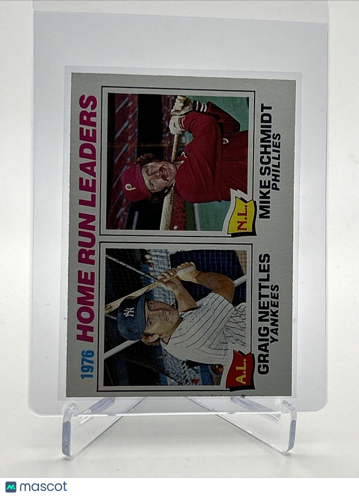 1977 Topps Home Run Leaders Baseball Card #2 EX-MT Quality #2 FREE SHIPPING