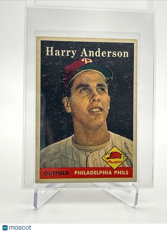 1958 Topps Harry Anderson Baseball Card #171 VG Quality #2 FREE SHIPPING