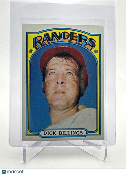 1972 Topps Dick Billings Baseball Card #148 VG-EX Quality #3 FREE SHIPPING