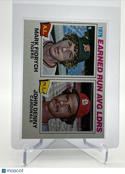 1977 Topps ERA Leaders Baseball Card #7 EX Quality FREE SHIPPING
