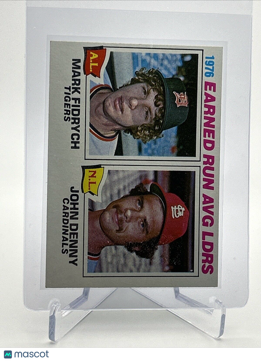 1977 Topps ERA Leaders Baseball Card #7 EX Quality FREE SHIPPING