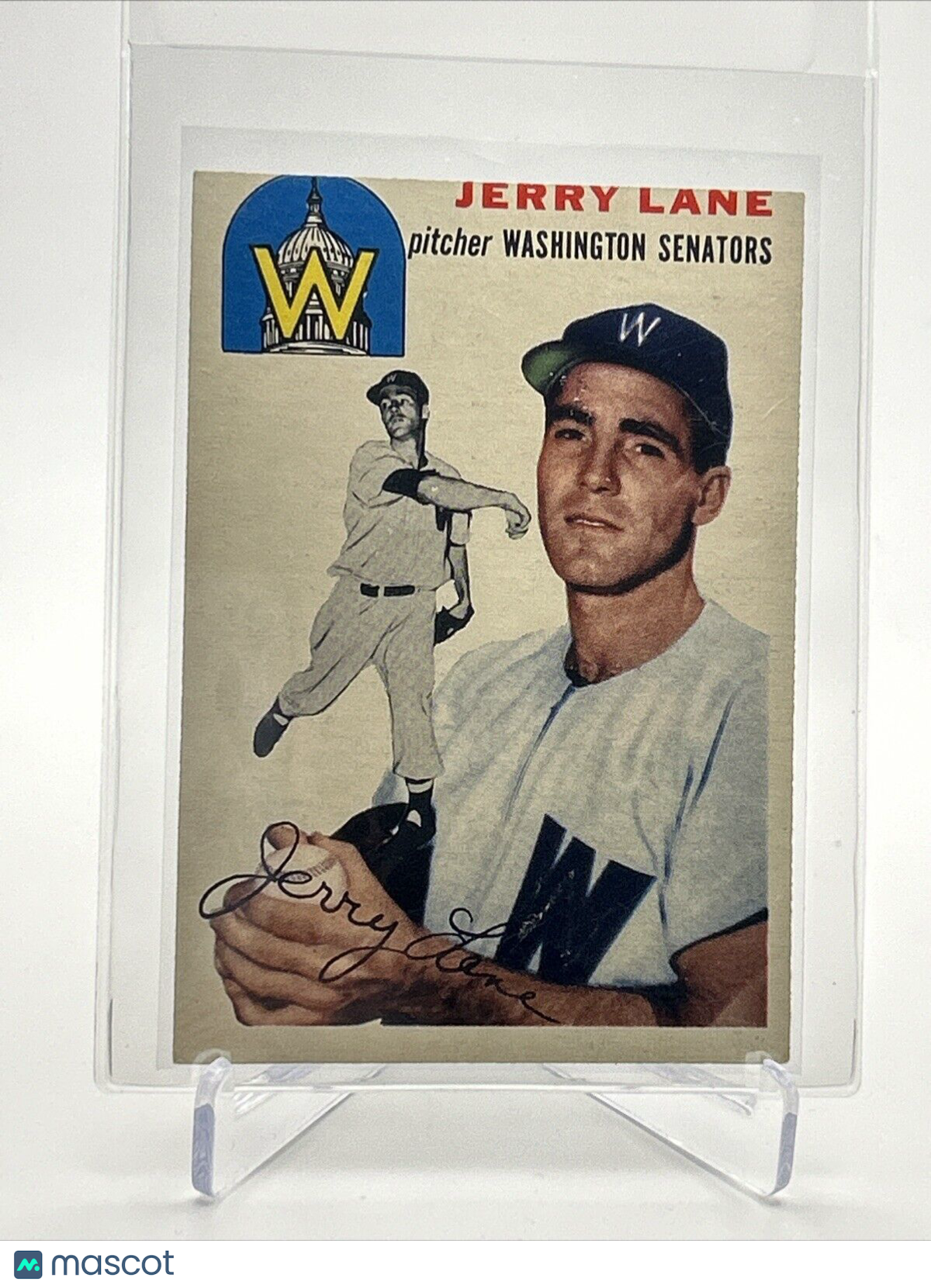 1954 Topps Jerry Lane Baseball Card #97 VG-EX Quality FREE SHIPPING
