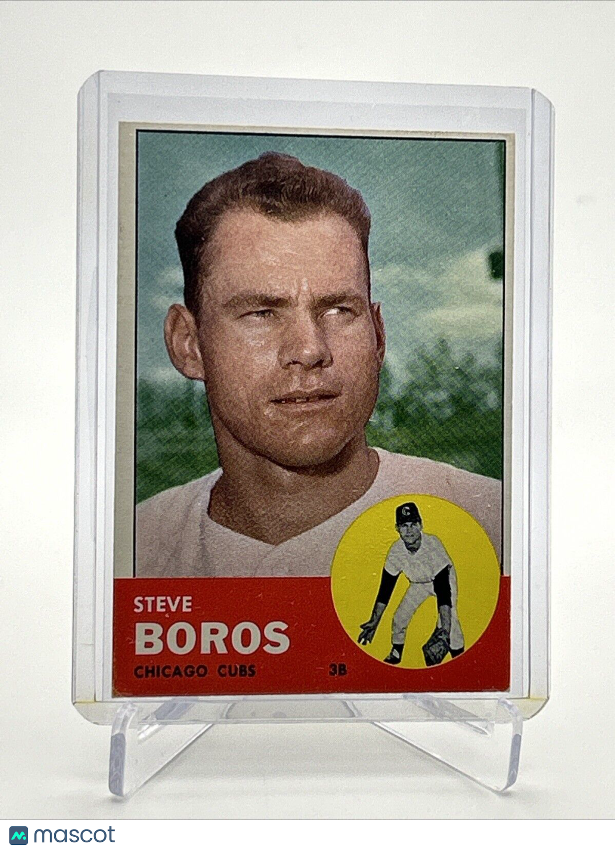 1963 Topps Steve Boros Baseball Card #532 VG Quality #2 FREE SHIPPING