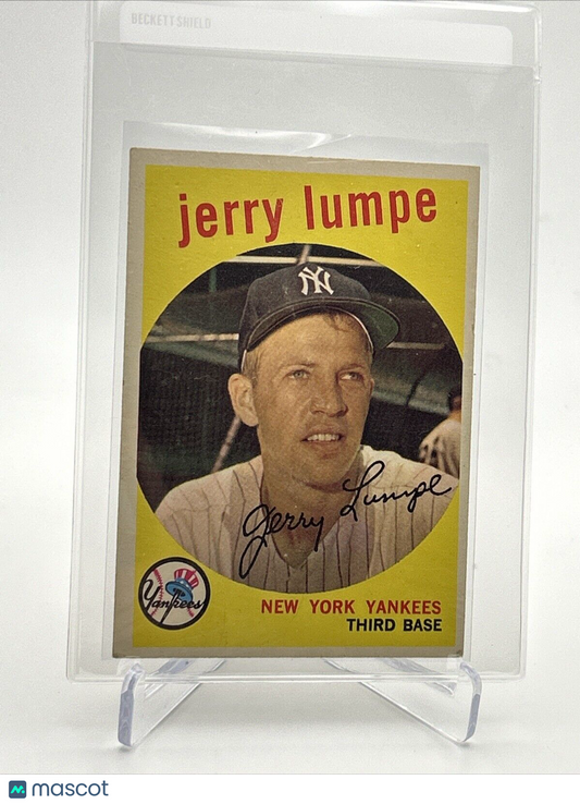 1959 Topps Jerry Lumpe White Back Baseball Card #272 VG Quality FREE SHIPPING