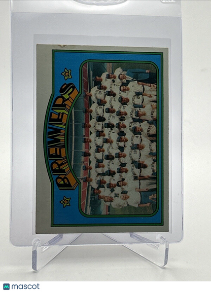 1972 Topps Milwaukee Brewers Baseball Card #106 VG-EX Quality #2 FREE SHIPPING