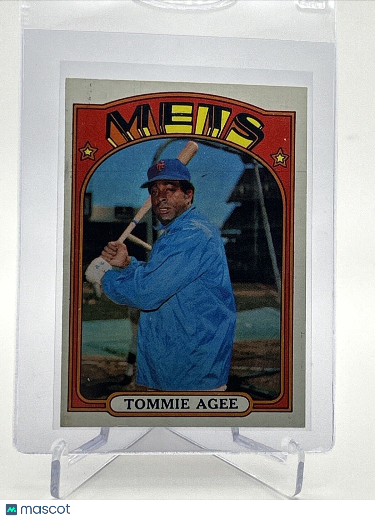 1972 Topps Tommie Agee Baseball Card #245 VG-EX Quality #4 FREE SHIPPING
