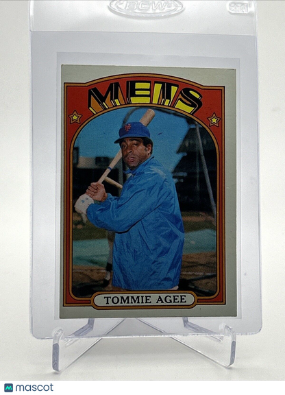 1972 Topps Tommie Agee Baseball Card #245 VG-EX Quality #3 FREE SHIPPING