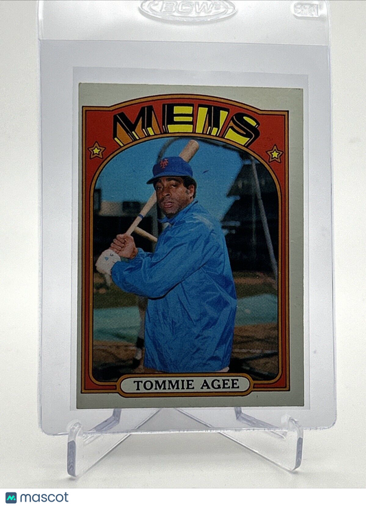 1972 Topps Tommie Agee Baseball Card #245 VG-EX Quality #3 FREE SHIPPING