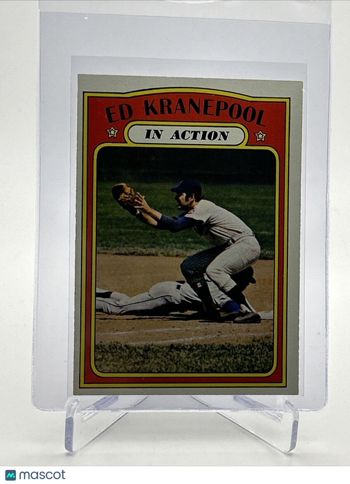 1972 Topps Ed Kranepool Baseball Card #182 VG-EX Quality #2 FREE SHIPPING