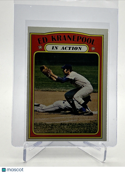1972 Topps Ed Kranepool Baseball Card #182 VG-EX Quality #2 FREE SHIPPING