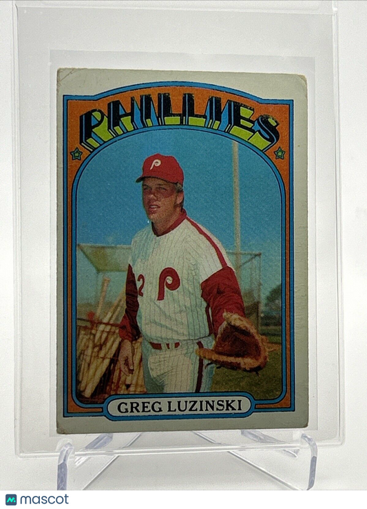 1972 Topps Greg Luzinski Baseball Card #112 VG Quality #3 FREE SHIPPING