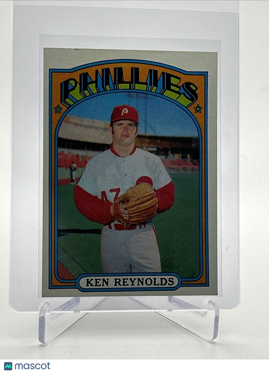 1972 Topps Ken Reynolds Baseball Card #252 EX Quality #2 FREE SHIPPING