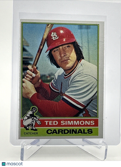 1976 Topps Ted Simmons Baseball Card #290 VG Quality #8 FREE SHIPPING