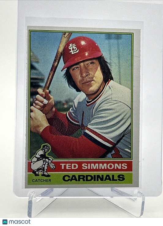 1976 Topps Ted Simmons Baseball Card #290 VG Quality #8 FREE SHIPPING