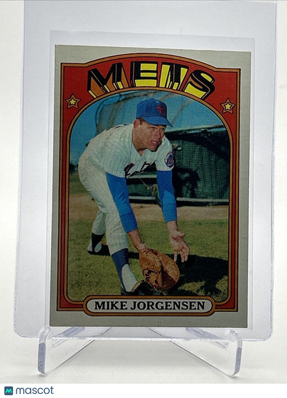 1972 Topps Mike Jorgensen Baseball Card #16 VG-EX Quality #2 FREE SHIPPING