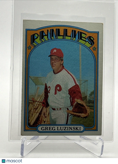 1972 Topps Greg Luzinski Baseball Card #112 VG Quality #2 FREE SHIPPING