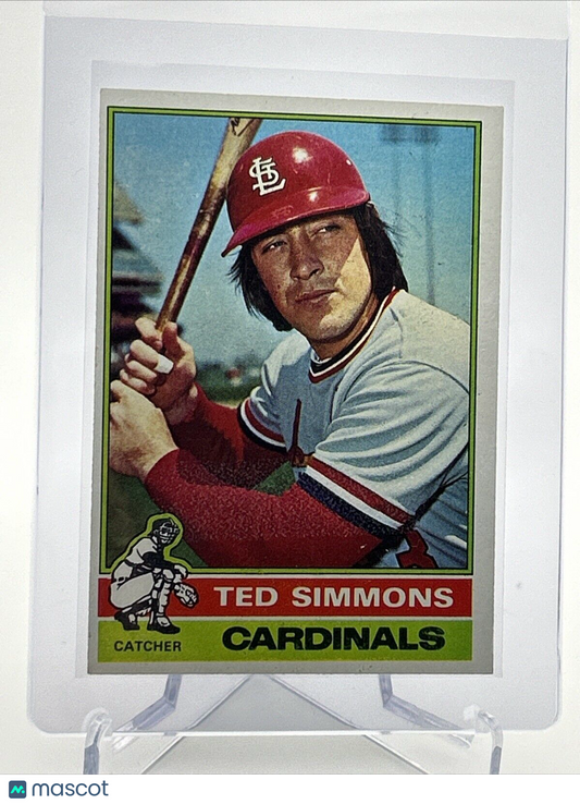 1976 Topps Ted Simmons Baseball Card #290 EX Quality #4 FREE SHIPPING