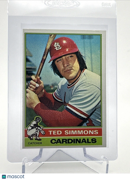 1976 Topps Ted Simmons Baseball Card #290 EX Quality #3 FREE SHIPPING