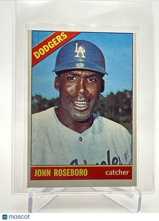1966 Topps John Roseboro Baseball Card #189 VG Quality #2 FREE SHIPPING