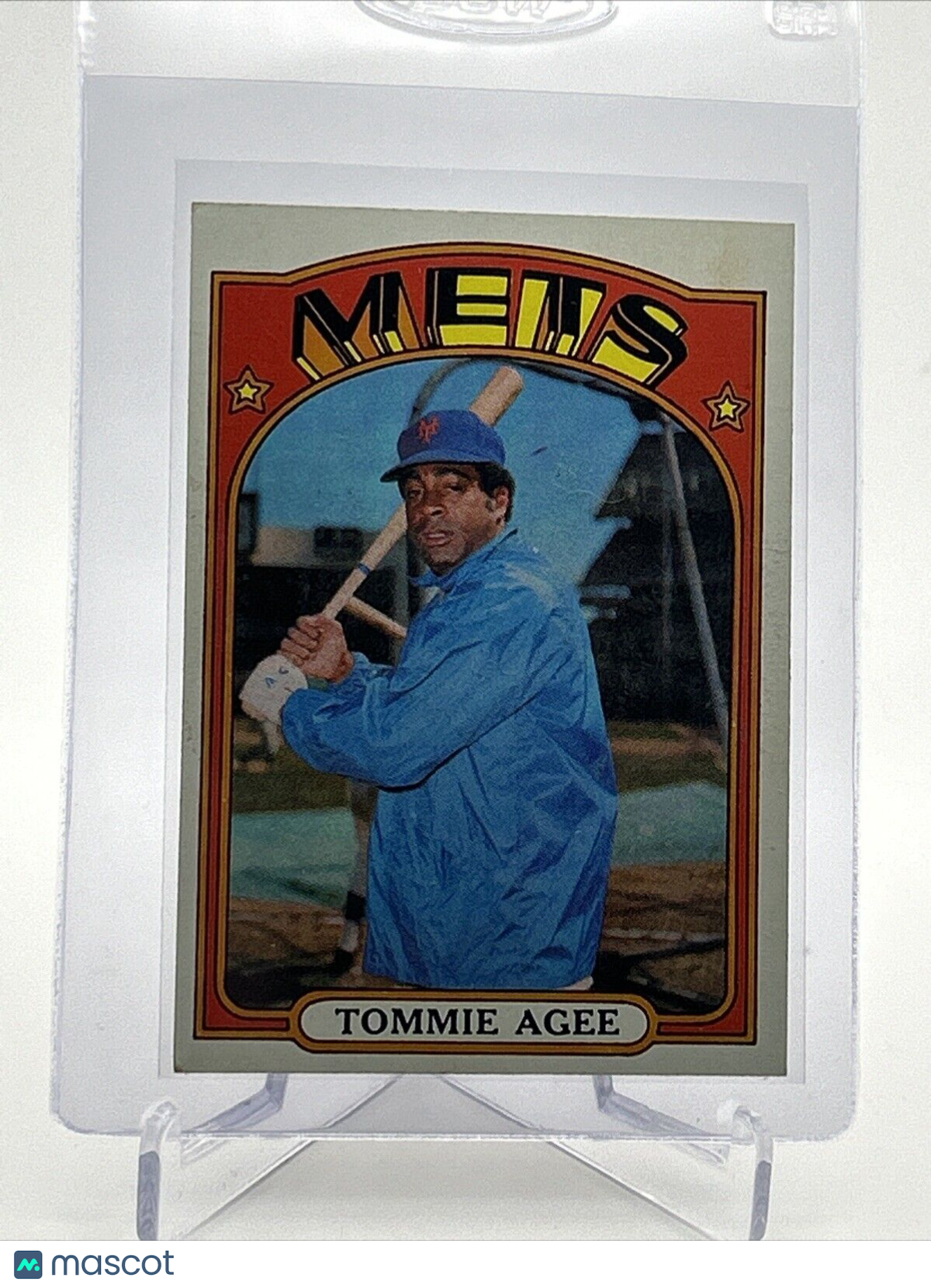 1972 Topps Tommie Agee Baseball Card #245 VG-EX Quality #2 FREE SHIPPING