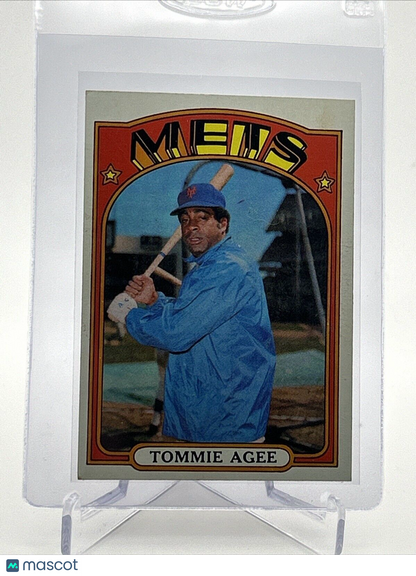 1972 Topps Tommie Agee Baseball Card #245 VG-EX Quality #2 FREE SHIPPING