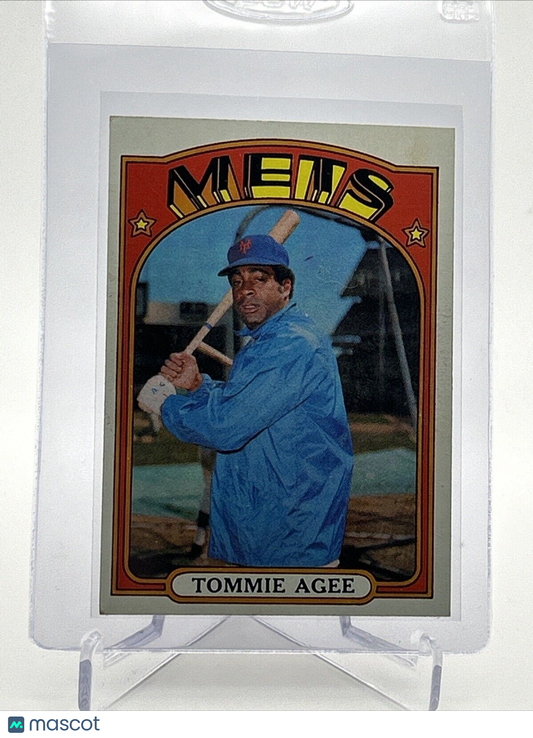 1972 Topps Tommie Agee Baseball Card #245 VG-EX Quality #2 FREE SHIPPING