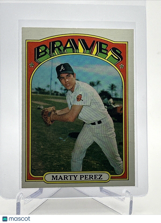 1972 Topps Marty Perez Baseball Card #119 EX Quality #2 FREE SHIPPING