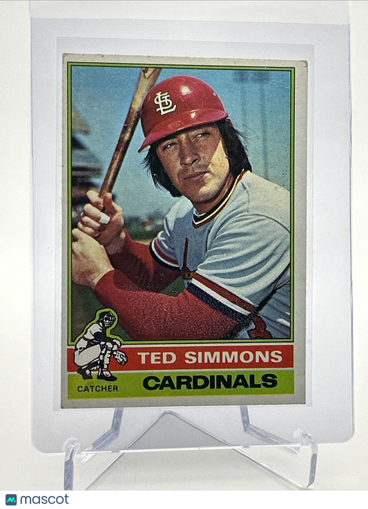 1976 Topps Ted Simmons Baseball Card #290 VG Quality #5 FREE SHIPPING