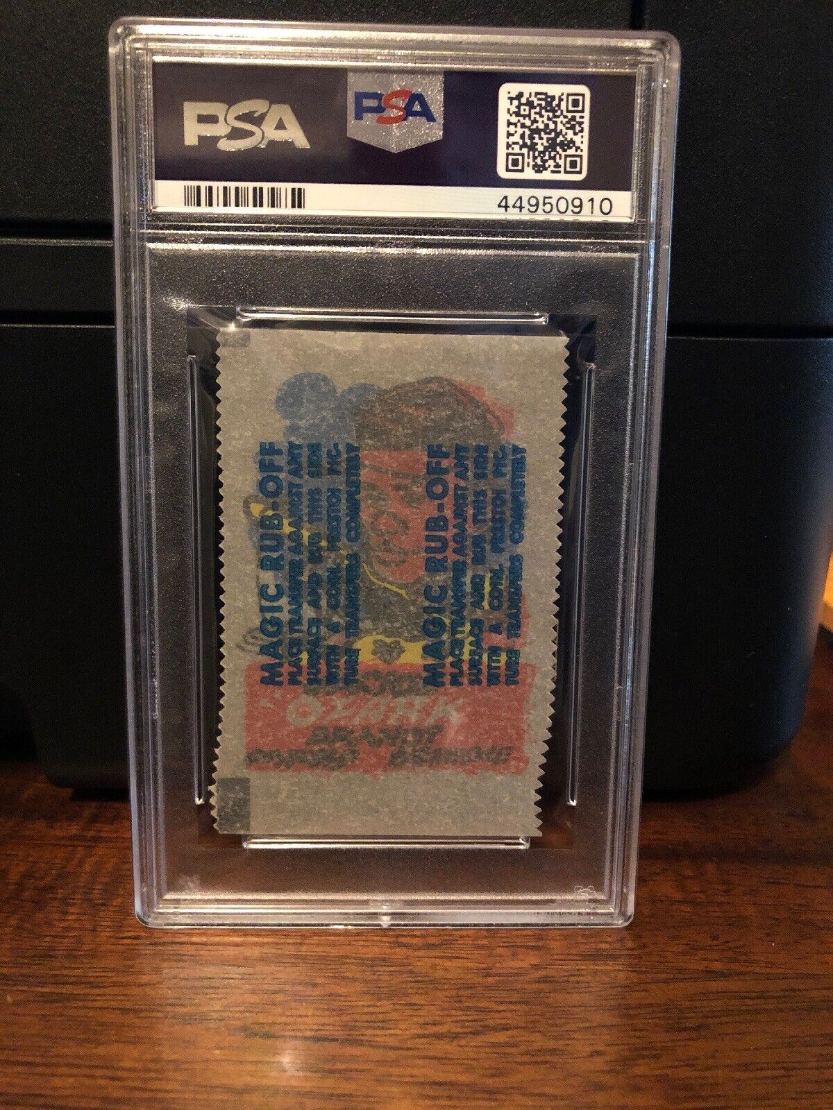 1961 Topps Magic Rub-offs Jackie Brandt Baseball Card PSA 4 VG-EX