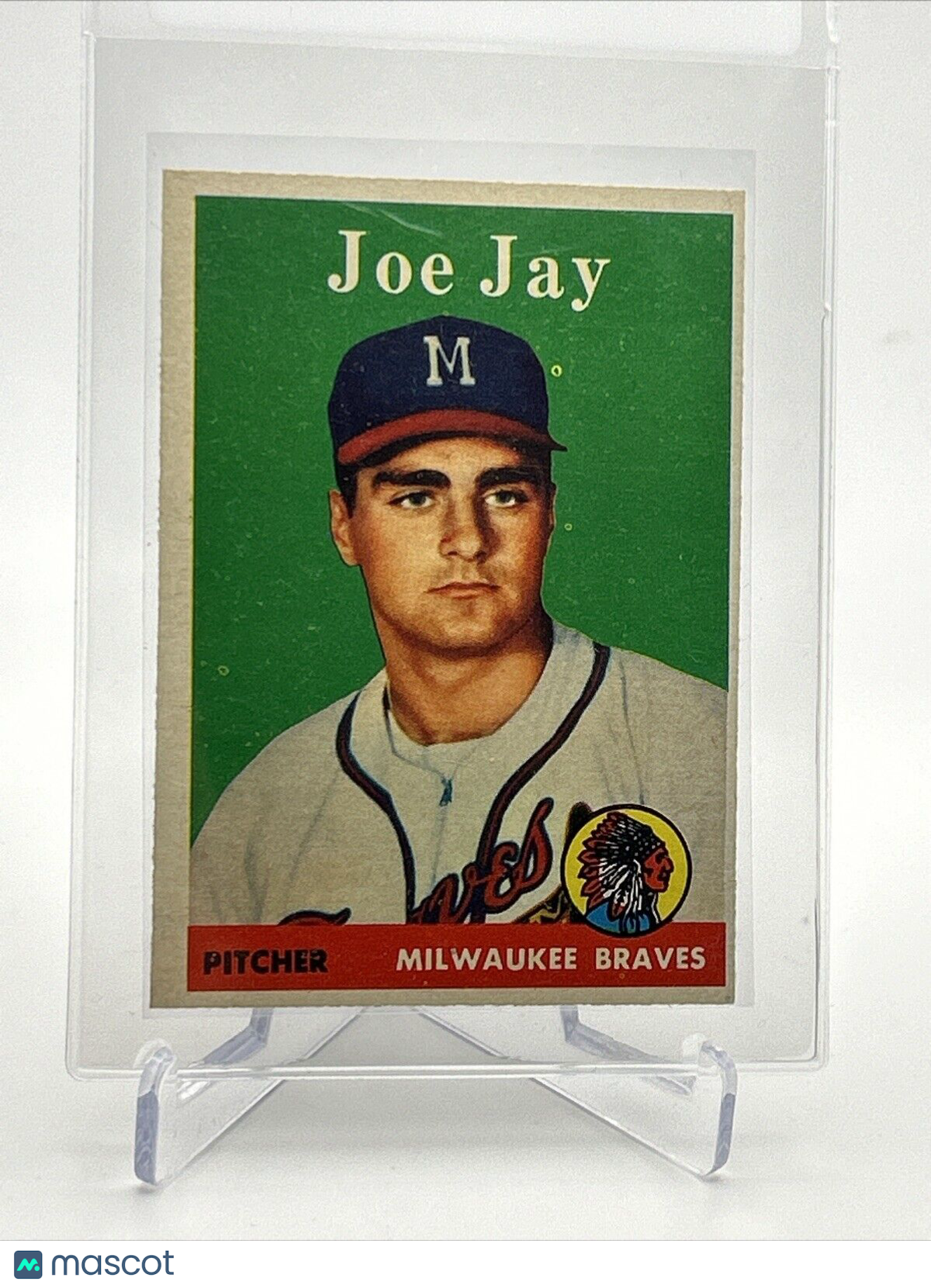 1958 Topps Joe Jay Baseball Card #472 EX-MT Quality #3 FREE SHIPPING