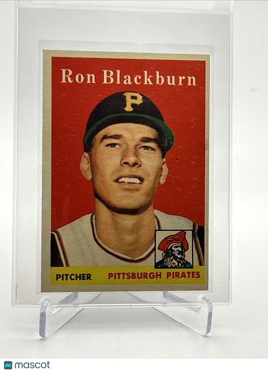 1958 Topps Ron Blackburn Rookie Baseball Card #459 EXMT Quality #2 FREE SHIPPING