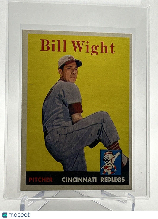 1958 Topps Bill Wight Baseball Card #237 EX-MT Quality #2 FREE SHIPPING