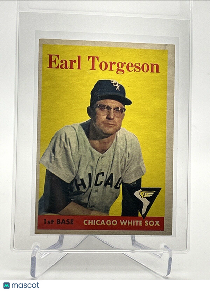 1958 Topps Earl Torgeson Baseball Card #138 EX-MT Quality FREE SHIPPING