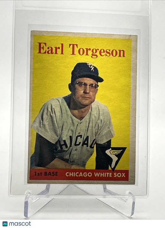 1958 Topps Earl Torgeson Baseball Card #138 EX-MT Quality FREE SHIPPING