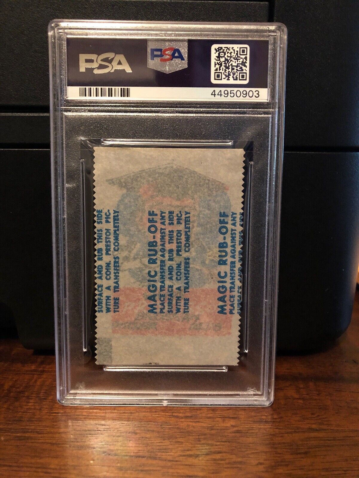 1961 Topps Magic Rub-offs Jim Brosnan Baseball Card PSA 3 VG