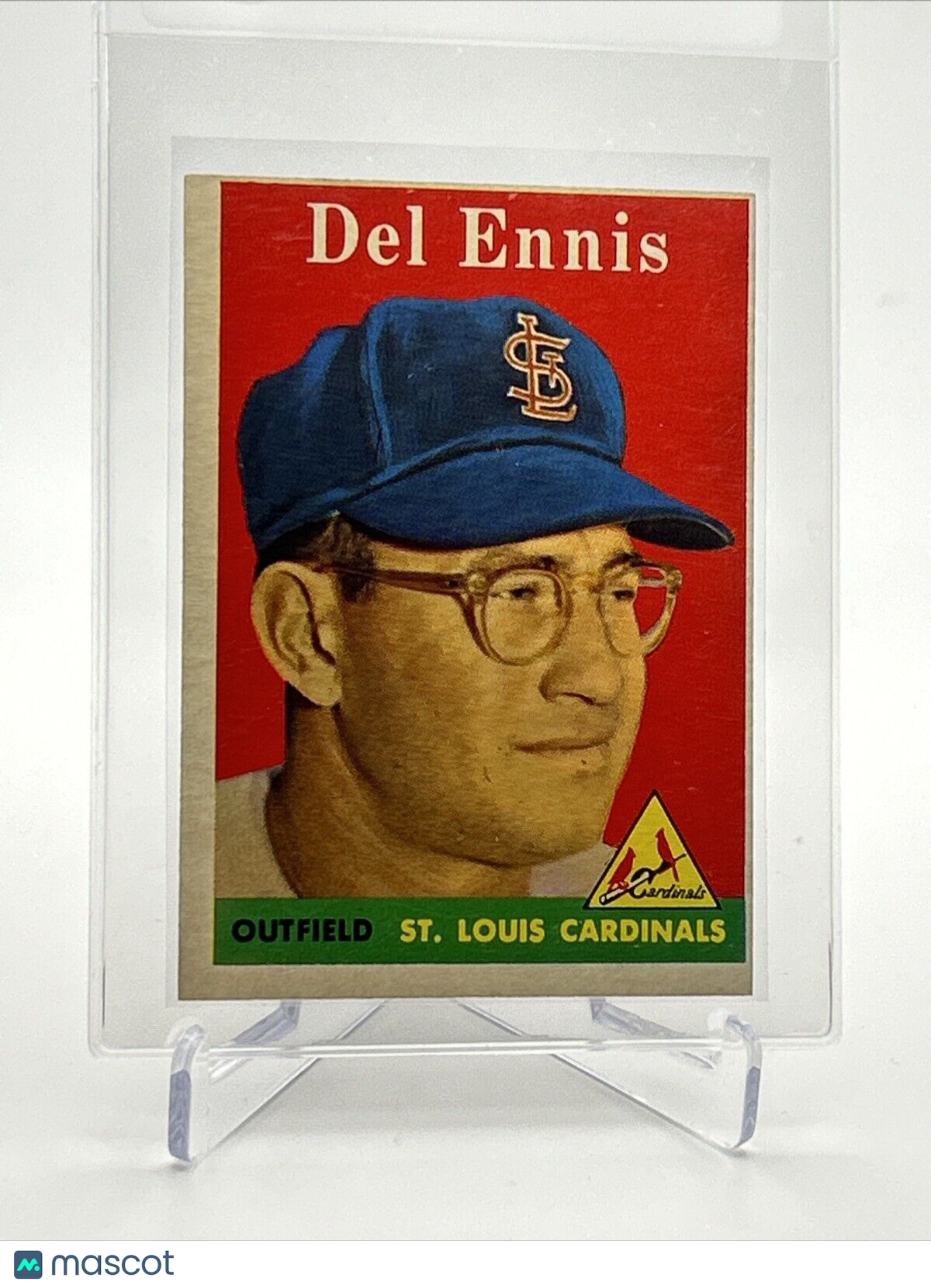 1958 Topps Del Ennis Baseball Card #60 EX-MT Quality #2 FREE SHIPPING
