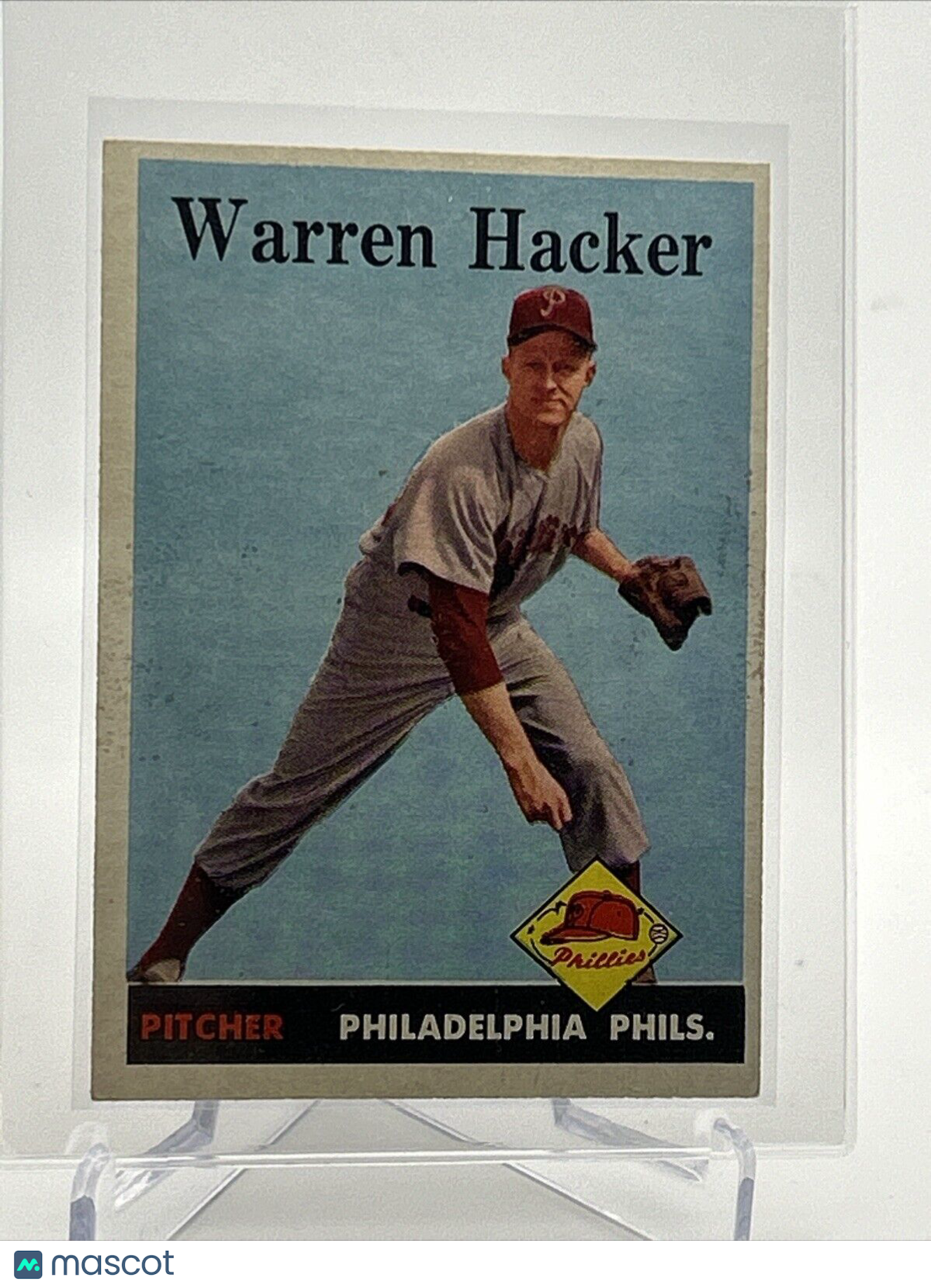 1958 Topps Warren Hacker Baseball Card #251 EX-MT Quality FREE SHIPPING